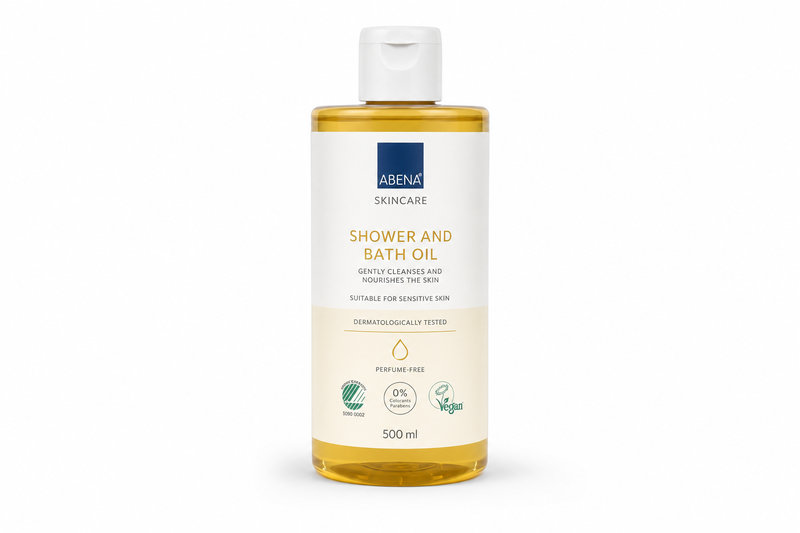 ABENA Skincare sprchový a koupelový olej 500ml