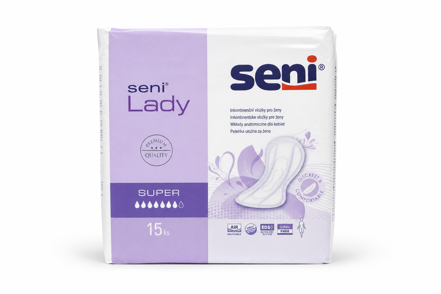 Seni Lady Super 15ks inkontinentní vložky