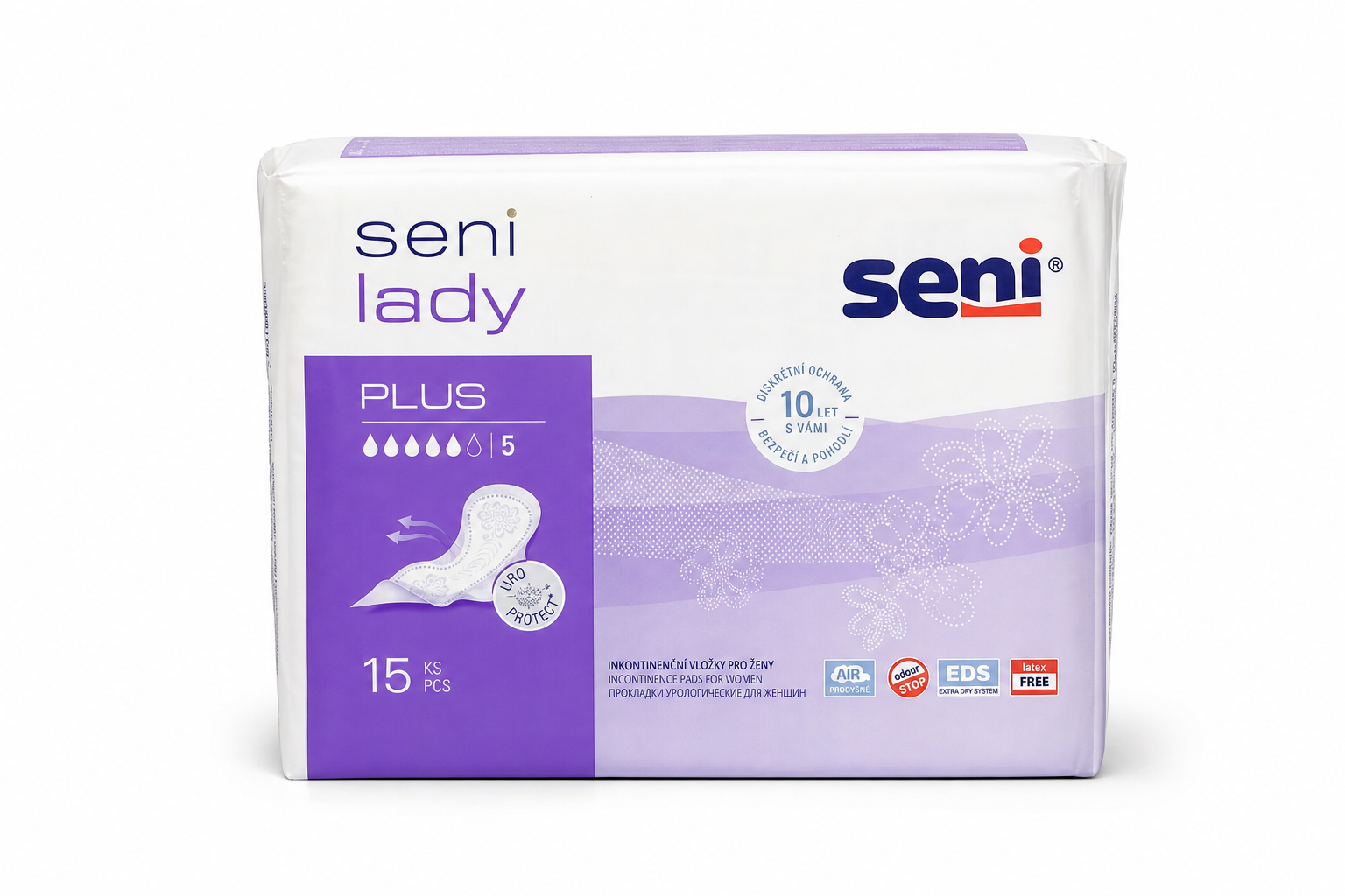 Seni Lady Plus inkontinenční vložky 15ks
