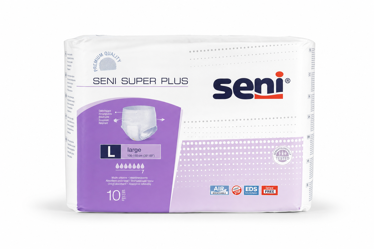 Seni Super Plus Large 10ks ink. plenkové kalhotky