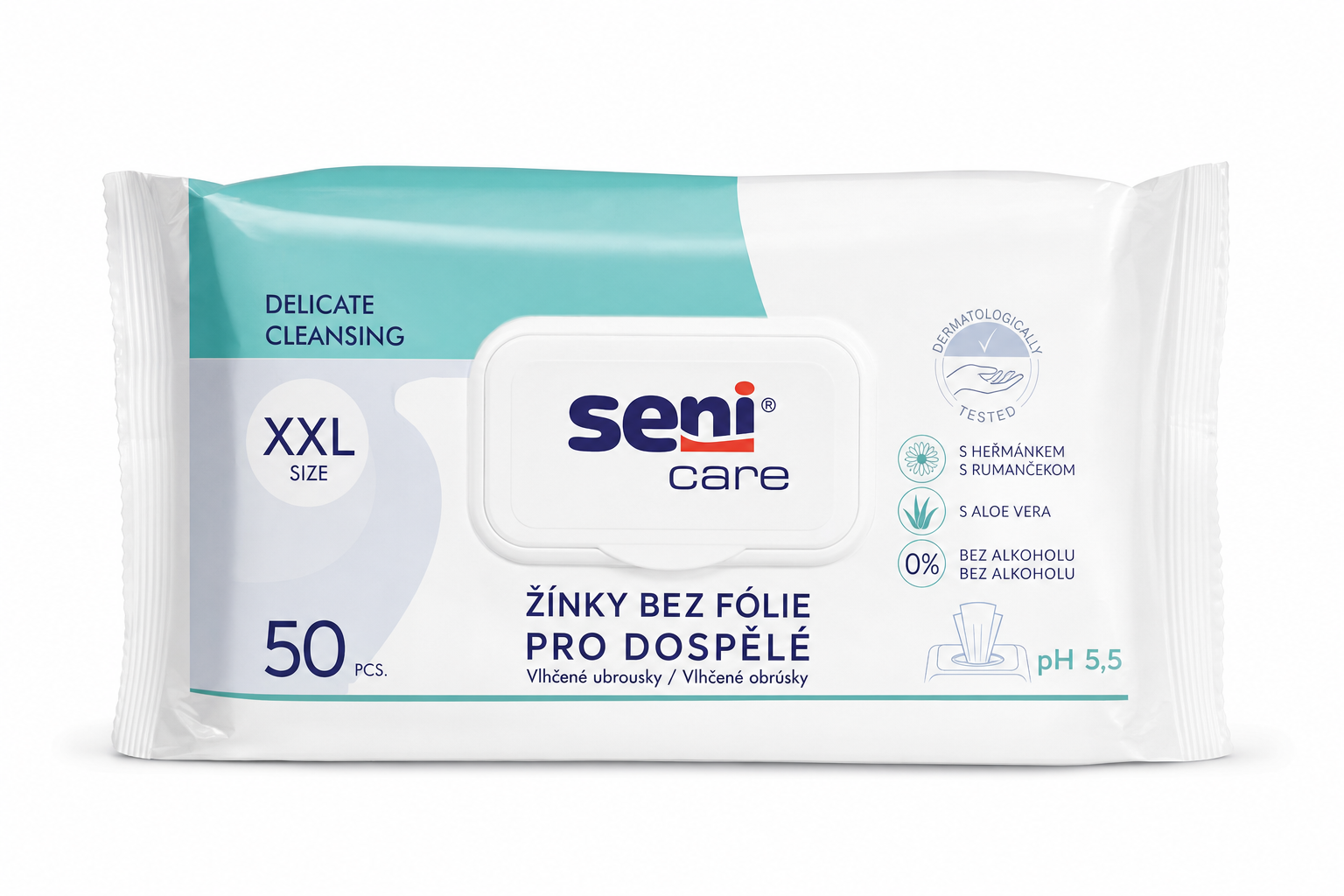 Seni Care žínky bez fólie pro dospělé 50ks