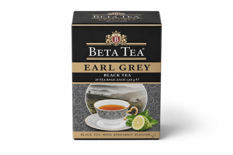 Čaj černý Earl Grey 20 x 1,65g