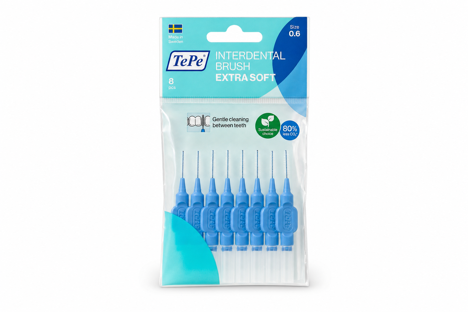 TePe MK 0,6 interd.modré extra soft 8ks