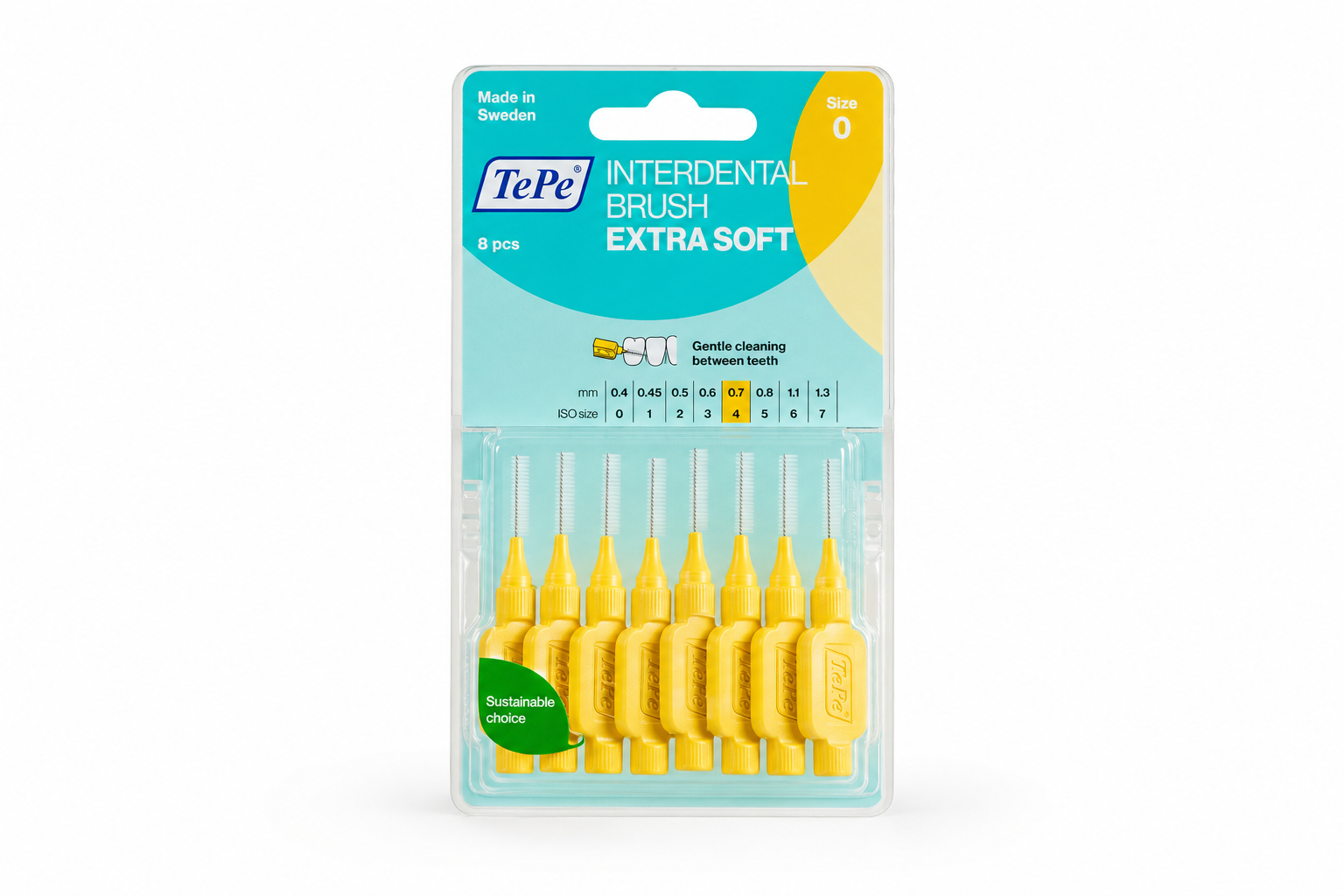 TePe MK 0,7 interd.žluté extra soft 8ks