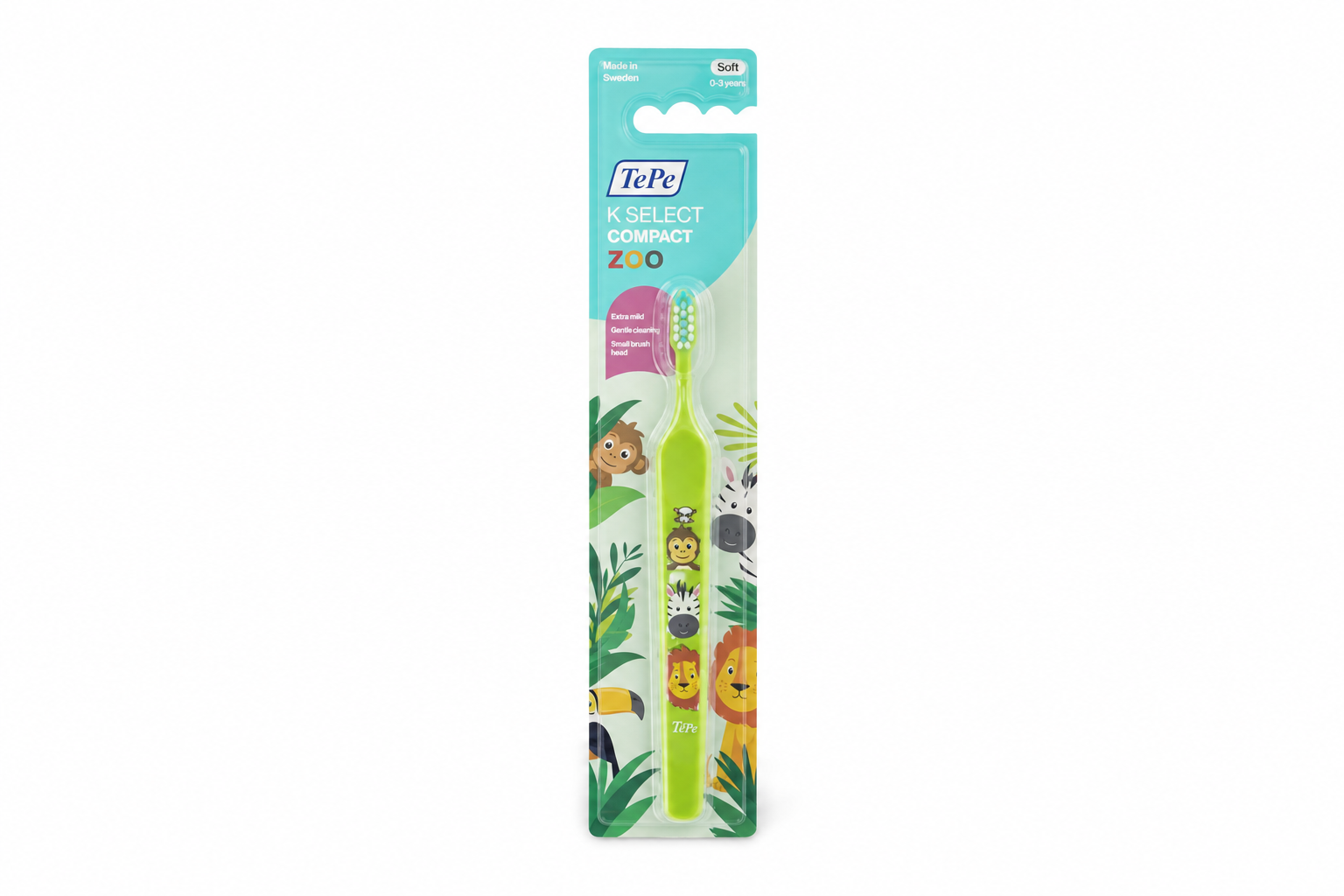TePe K Select Compact soft dětský ZOO