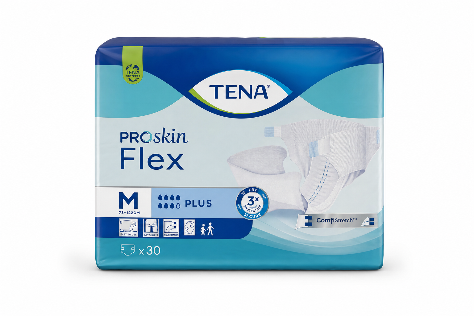 Tena flex plus medium 30ks
