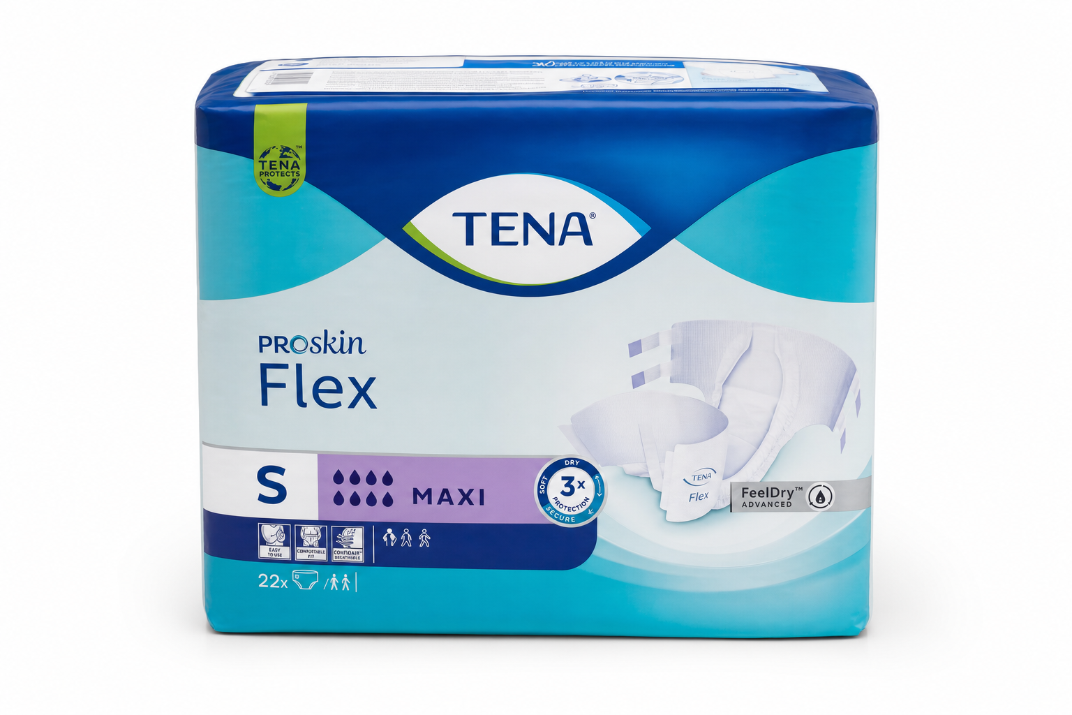 Tena Flex Maxi Small ink.kalh.s pásem 22ks