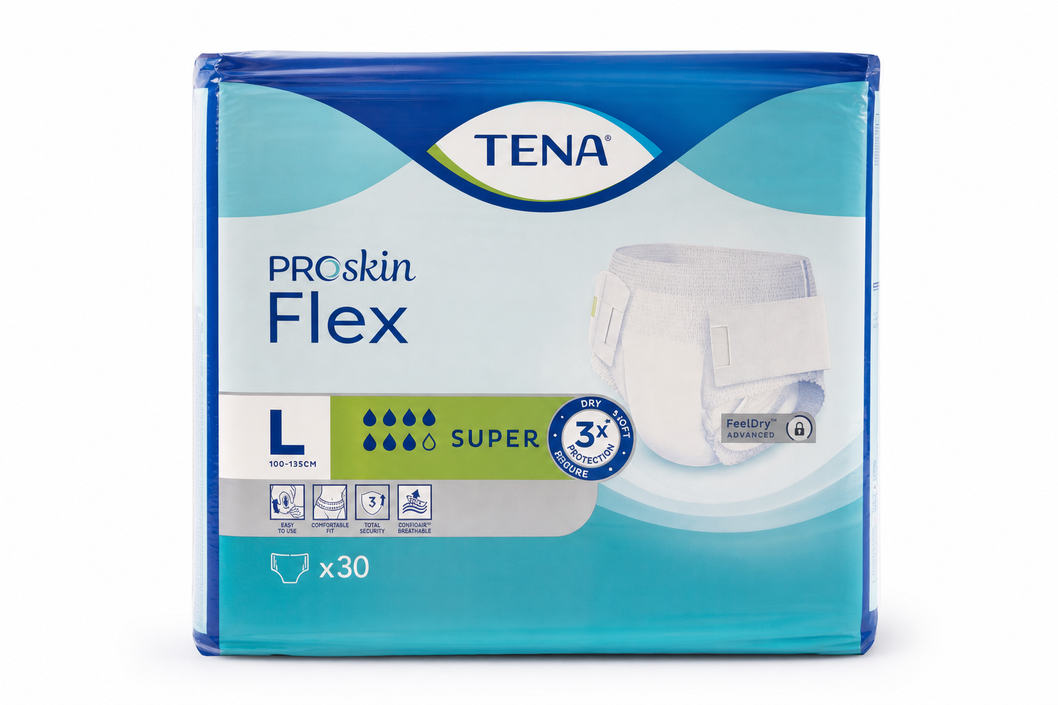Tena plen.kalh. Flex Super L 30ks