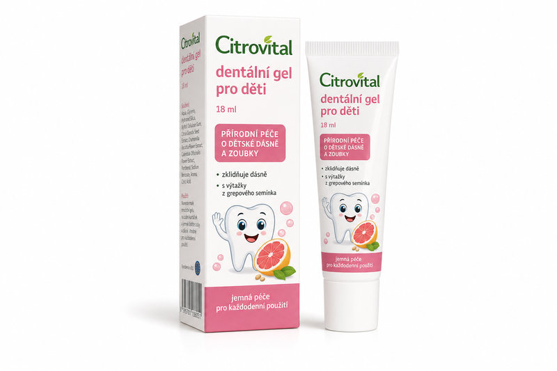 Citrovital dentální gel pro děti 18ml