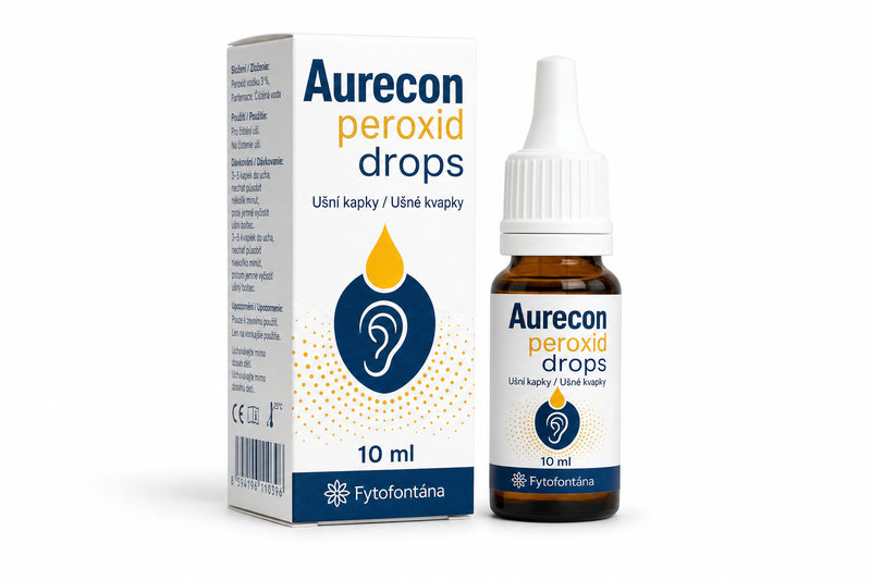 Aurecon peroxid drops 10 ml - Fytofontána