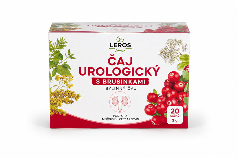 Čaj urologický s brusinkami 20 x 3g