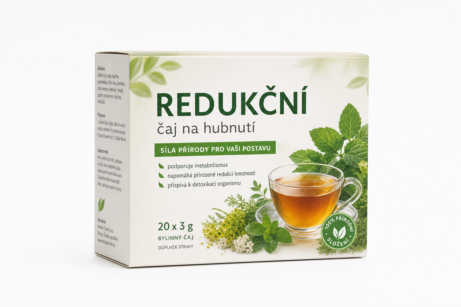 Redukční čaj na hubnutí 20 x 3g