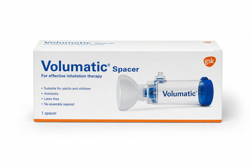 Inhalační nástavec Volumatic Spacer Glaxo 1ks