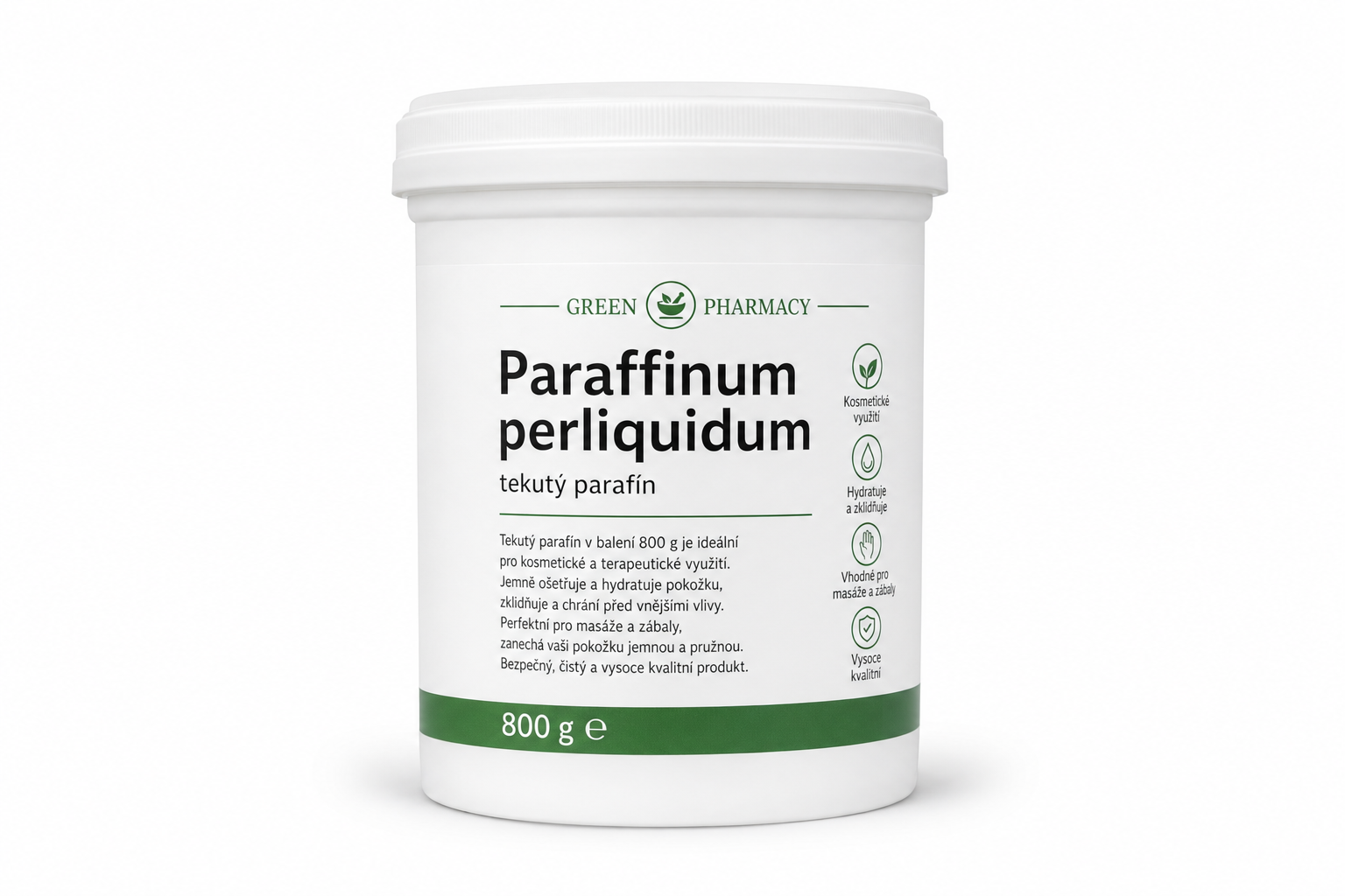 Paraffinum perliquidum/tekutý parafín 800g