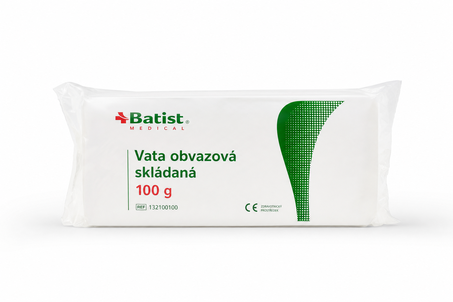Vata obvazová skládaná 100g