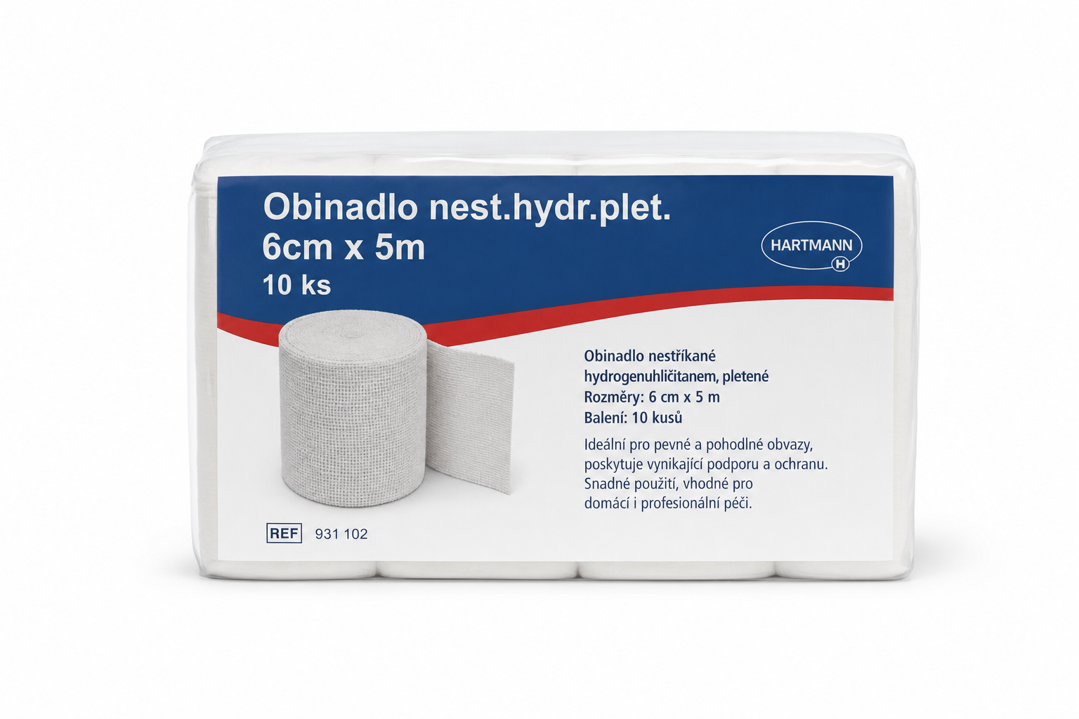 Obinadlo nest.hydr.plet. 6cmx 5m 10ks