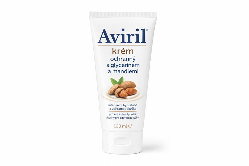 Aviril krém ochr. s glycerinem a mandlemi 100ml