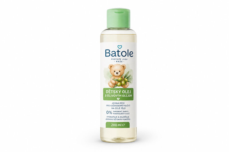 Batole dětský olej s olivovým olejem 200ml