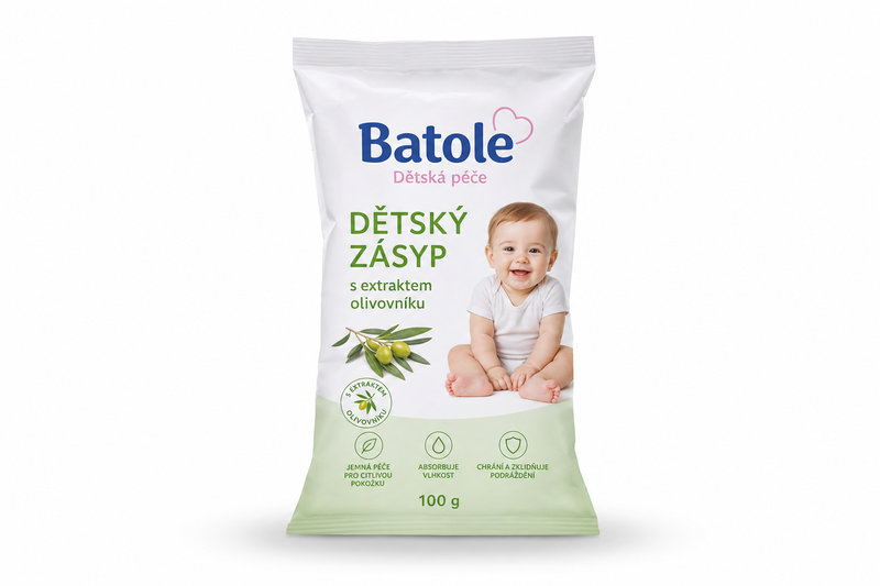 Batole dětský zásyp s extrak.olivovníku 100g sáček