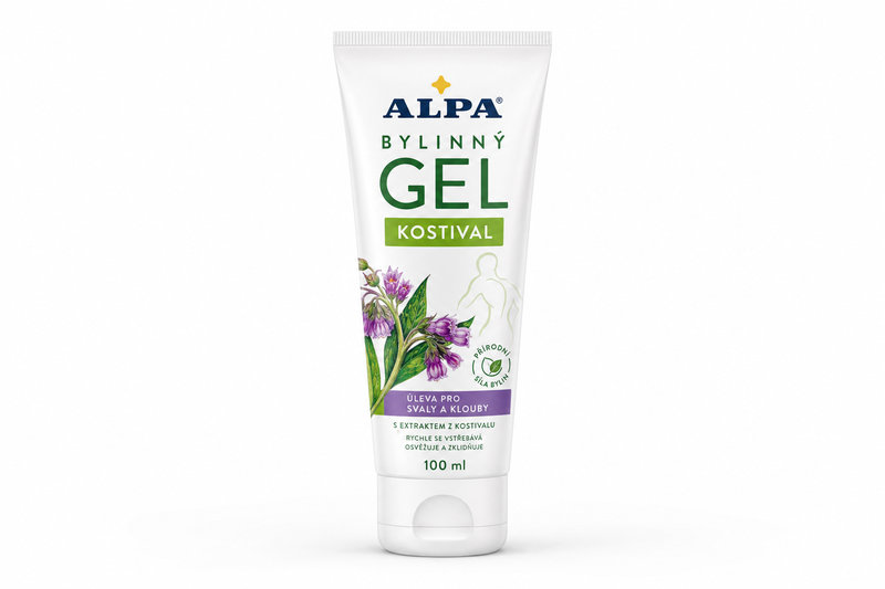 Alpa bylinný gel kostival 100ml
