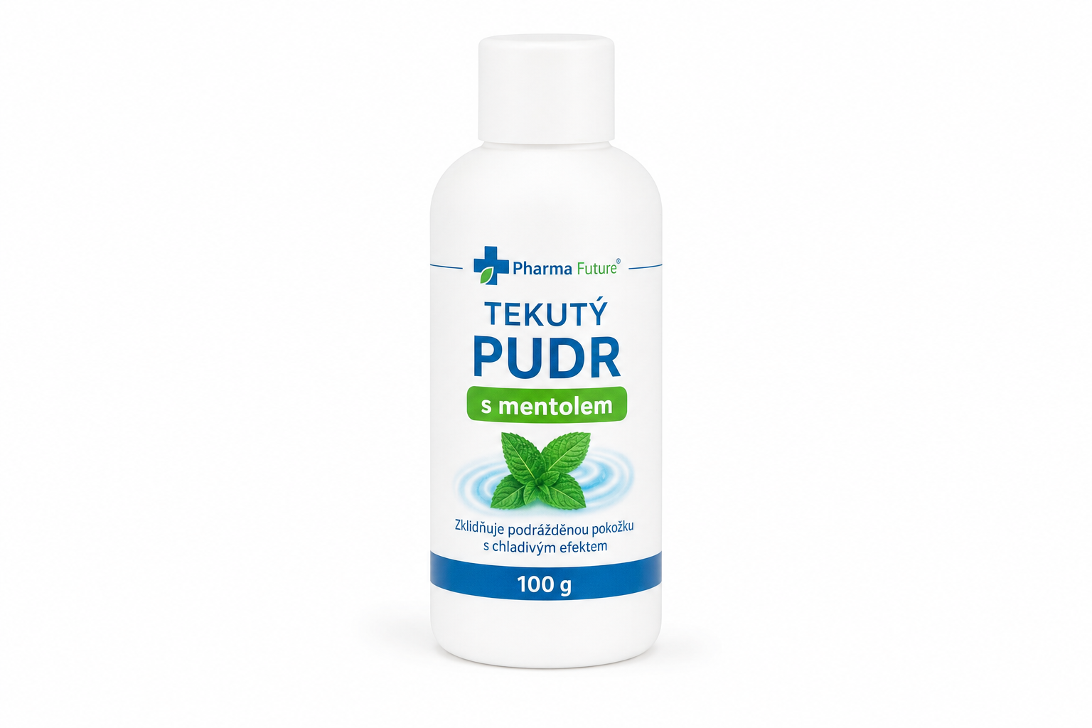 Tekutý pudr s mentolem 100g