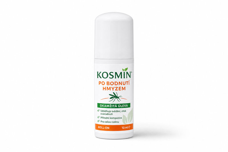 Kosmín po bodnutí hmyzem