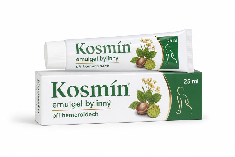 Kosmín emulgel bylinný při hemeroidech 25ml