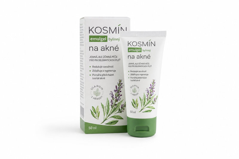 Kosmín emulgel bylinný na akné