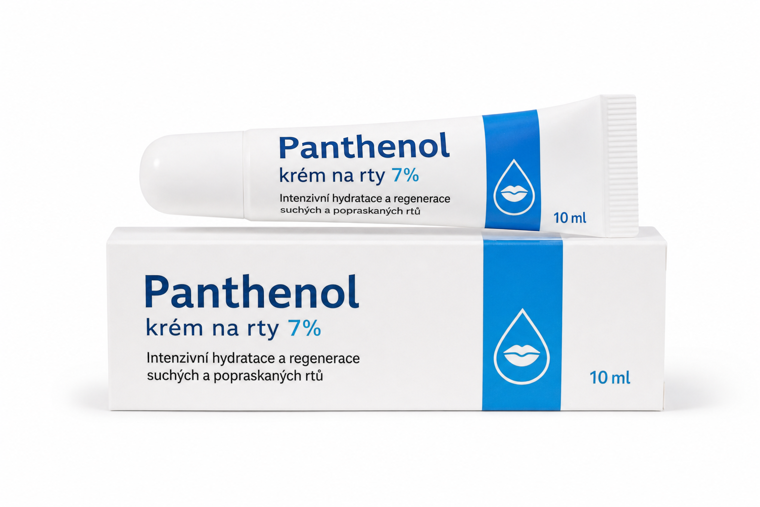 Panthenol krém na rty 7% 10 ml