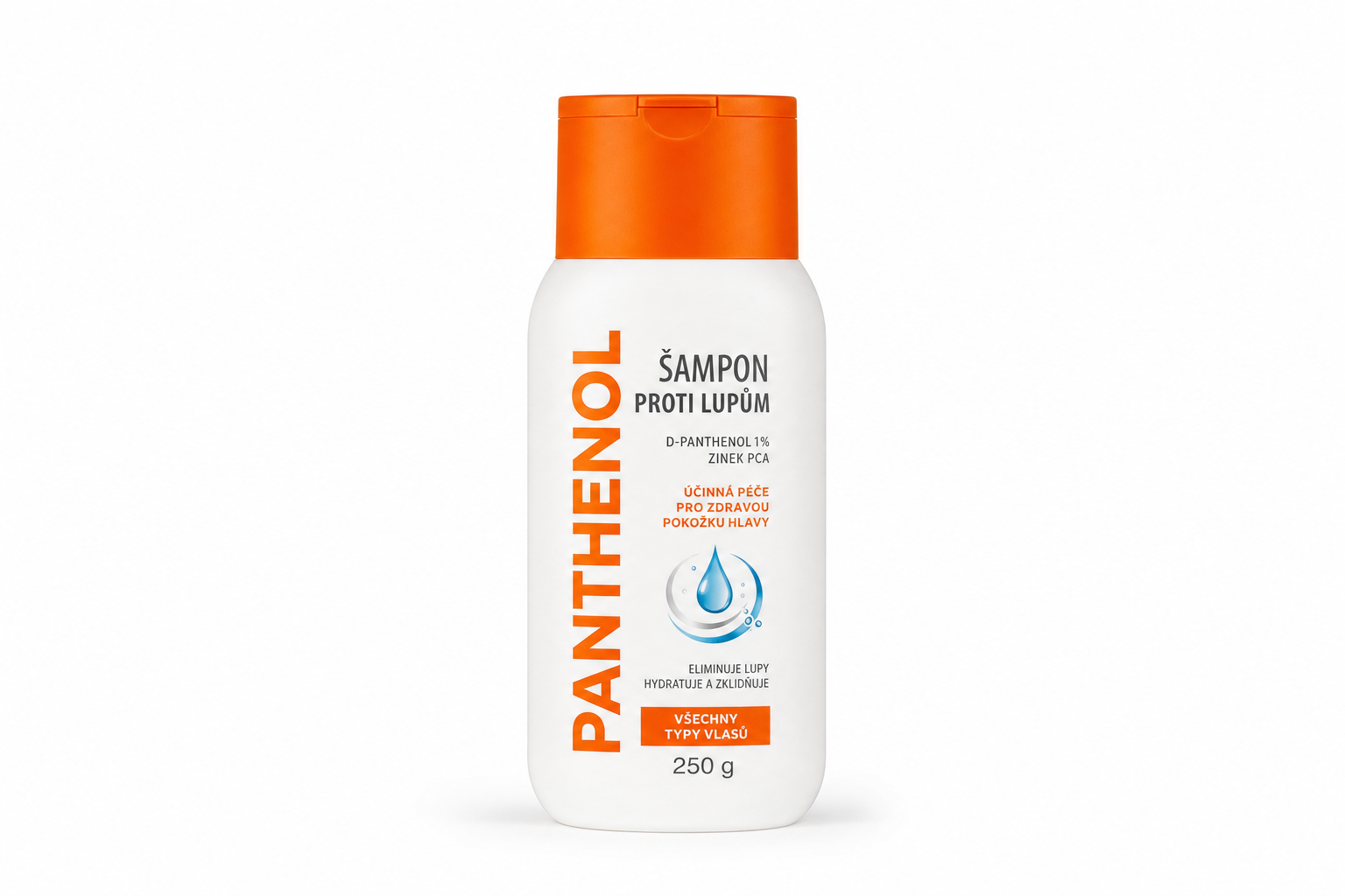 Panthenol šampon proti lupům 250g