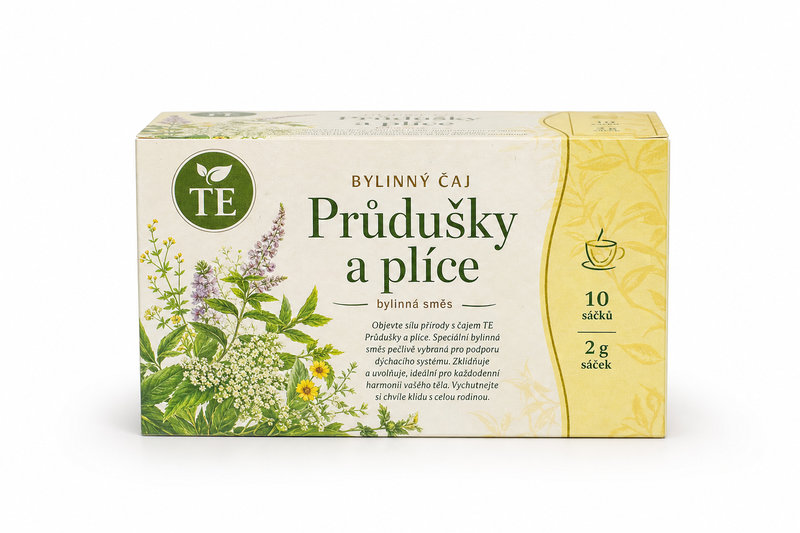 Čaj TE Průdušky a plíce 10 x 2g