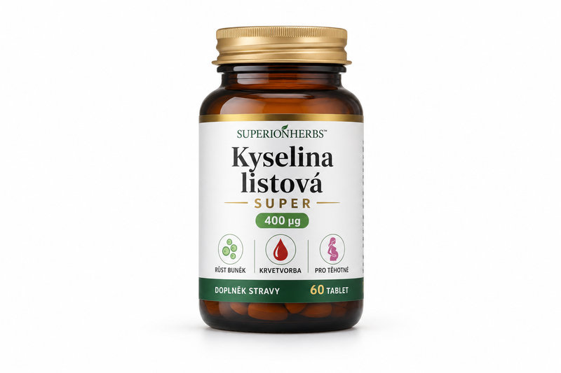 Kyselina listová Super tbl 60