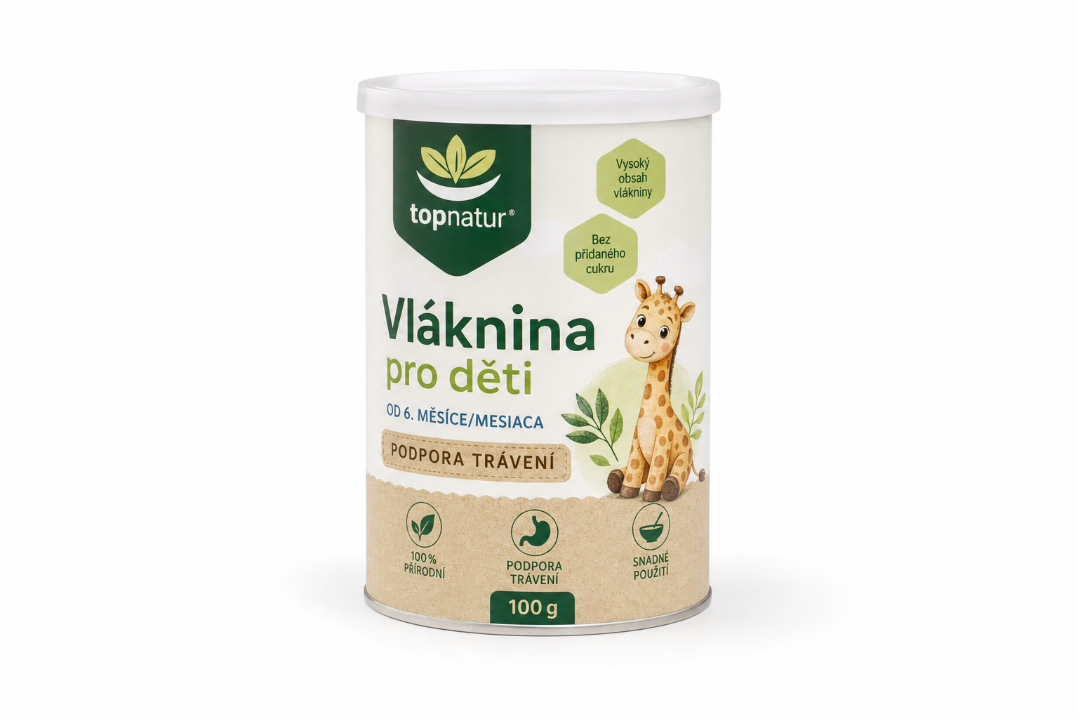 Vláknina pro děti 100g (od 6 měsíců) Topnatur