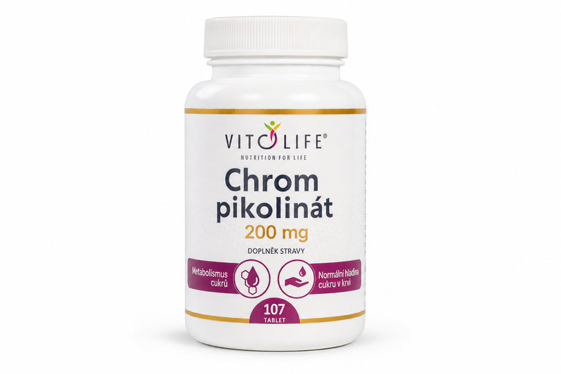 Chrom pikolinát 200mg tob 107