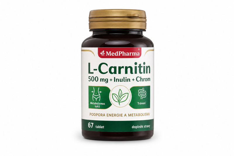 L-Carnitin 500mg+Inulin+Chrom tbl 67