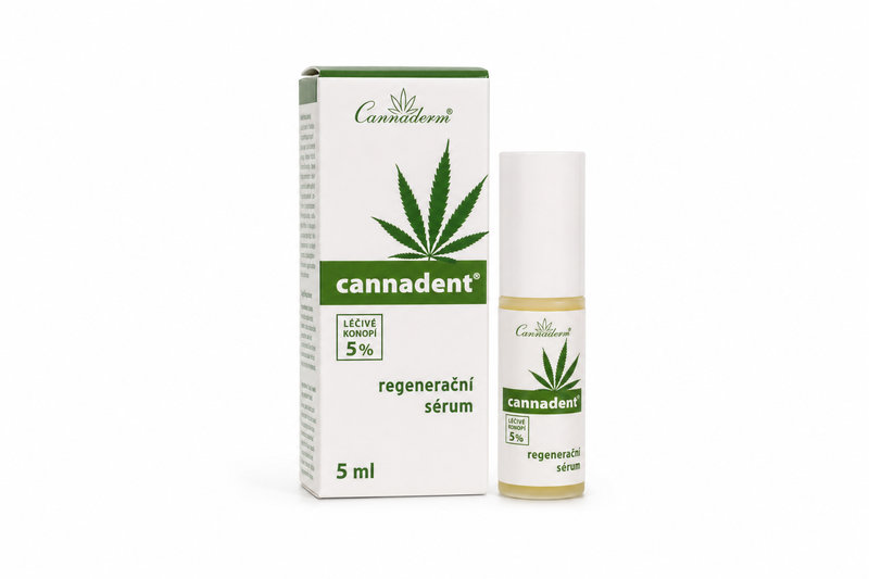 Cannaderm Cannadent regenerační sérum 5ml