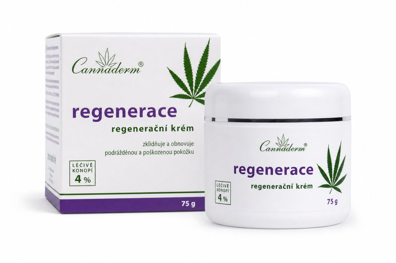Cannaderm Regenerace regenerační krém 75g
