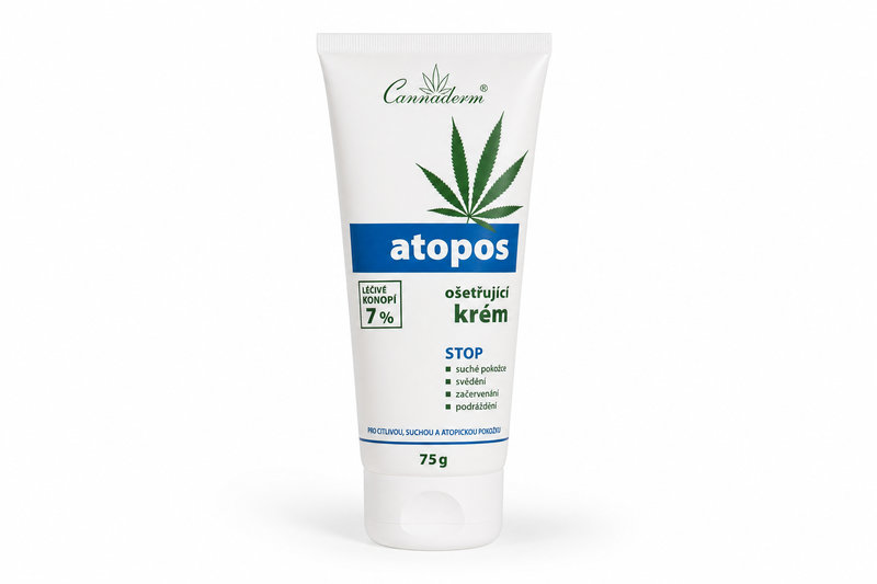 Cannaderm Atopos ošetřující krém 75g