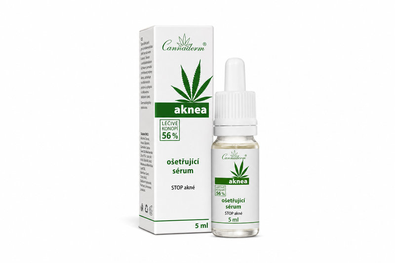 Cannaderm Aknea ošetřující sérum 5ml