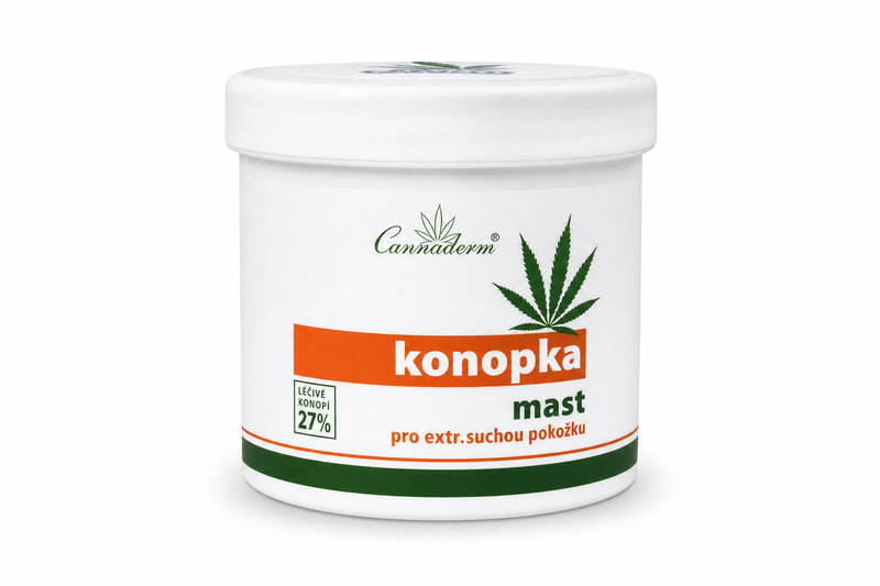 Cannaderm Konopka mast pro extr.suchou pokožku 75g
