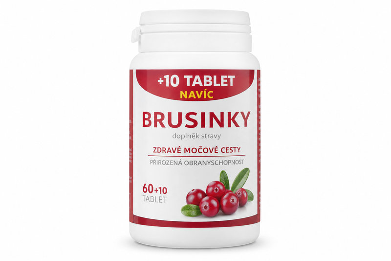 Brusinky - AKCE tbl 60+10