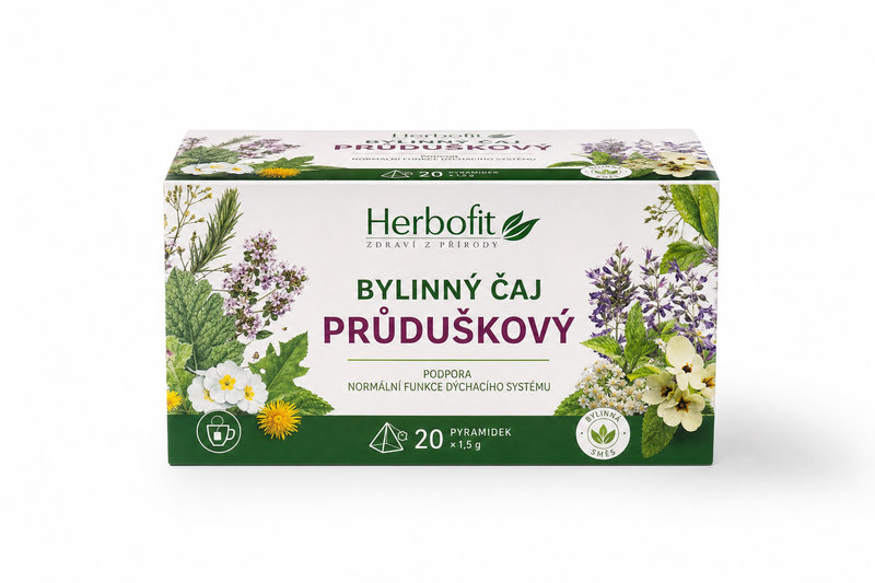 Herbofit bylinný čaj průduškový 20x1,5g