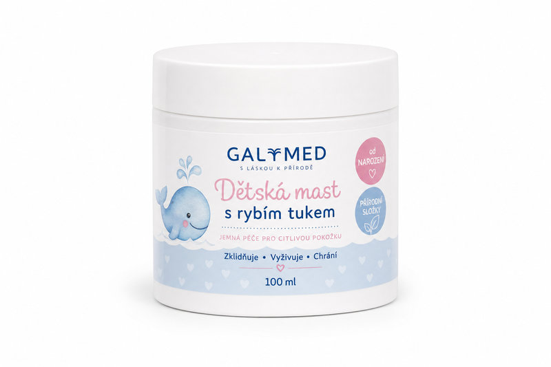 Dětská mast s rybím tukem Galmed 100ml