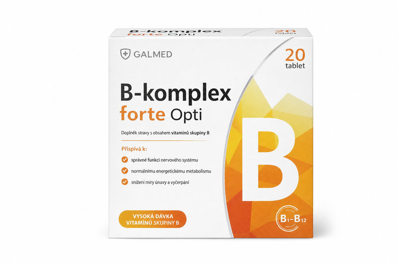 B-komplex forte Opti Galmed tbl 20