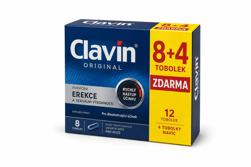 Clavin Original tob. 8+4 ZDARMA