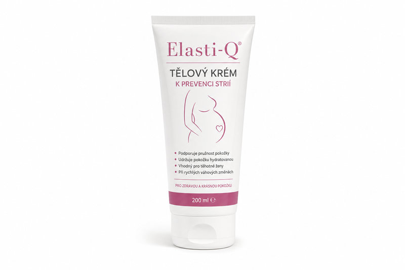 Elasti-Q tělový krém k prevenci strií 200ml