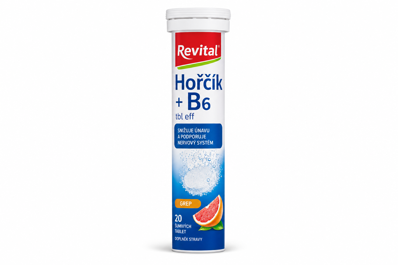 Revital Hořčík + B6 tbl eff 20 grep