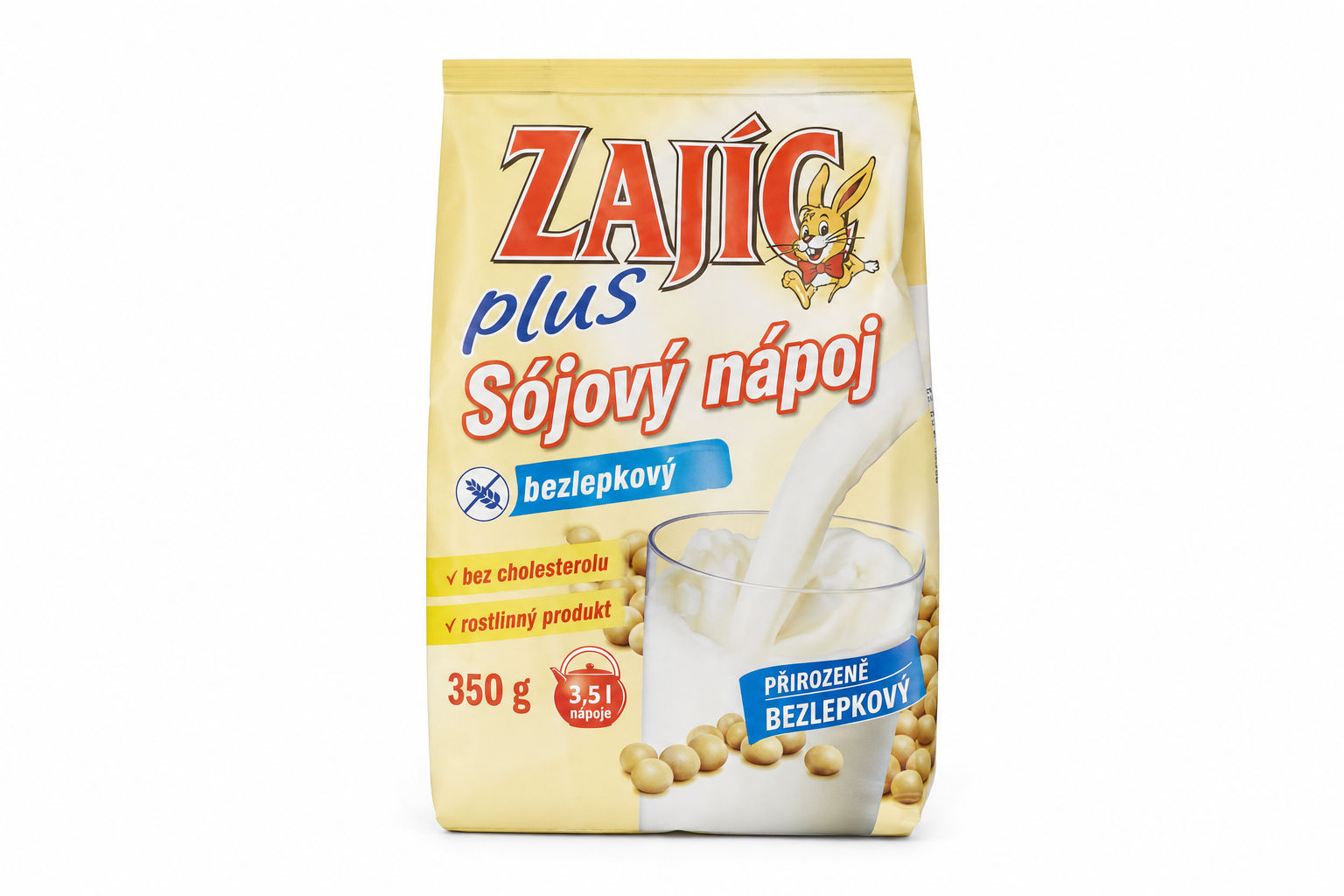 Zajíc plus soj.nápoj 350g sáček (bezlepkové)
