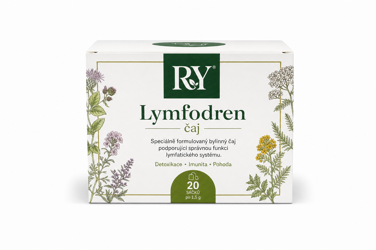 RY Lymfodren čaj 20x1,5g