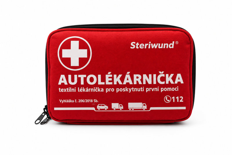 Autolékárnička textil vyhl. č. 206/2018 Steriwund